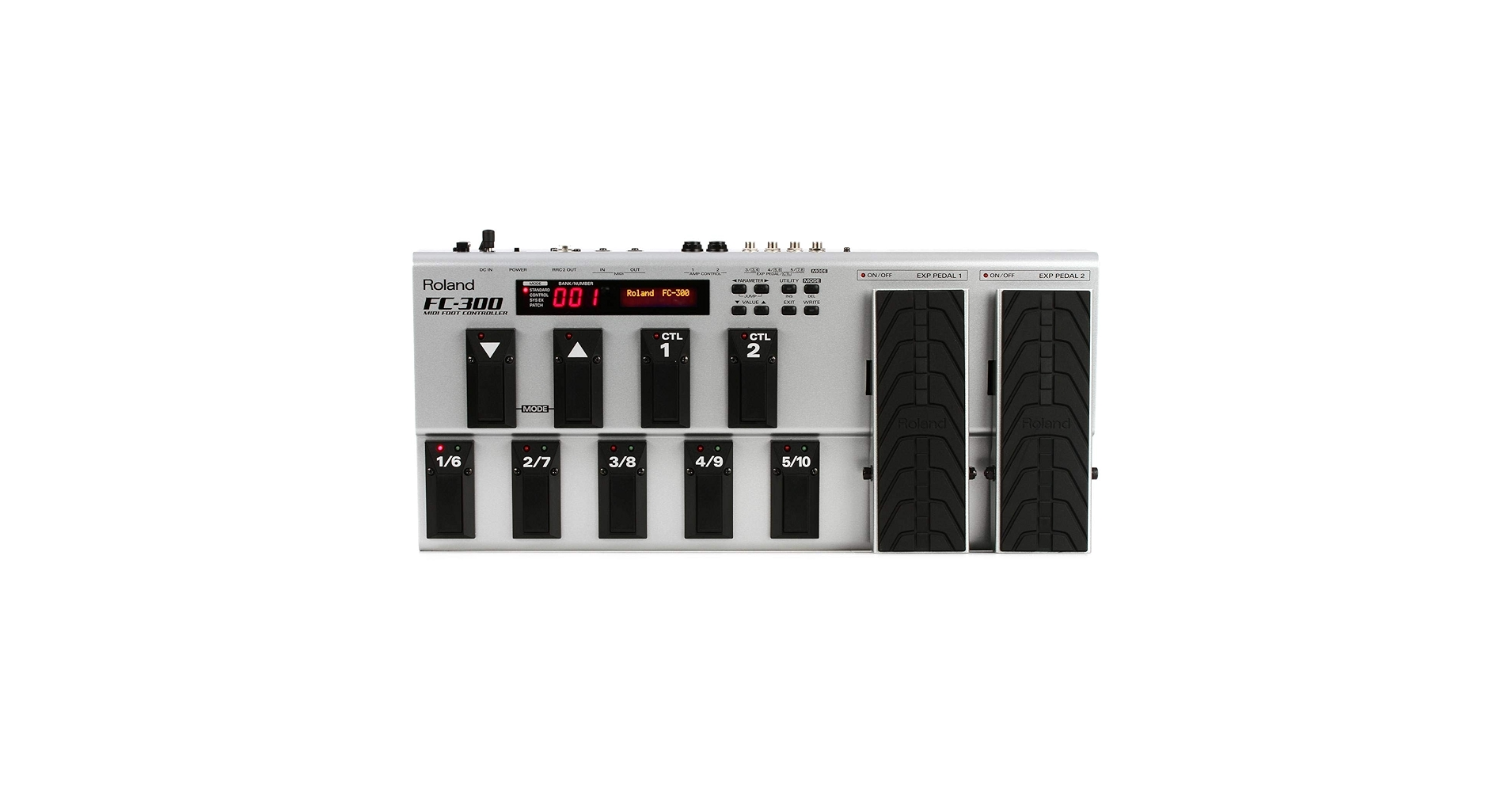 Roland FC-300 フットスイッチ MIDIコントローラー Amazon.com: Roland FC-300 Twin Expression MIDI Foot